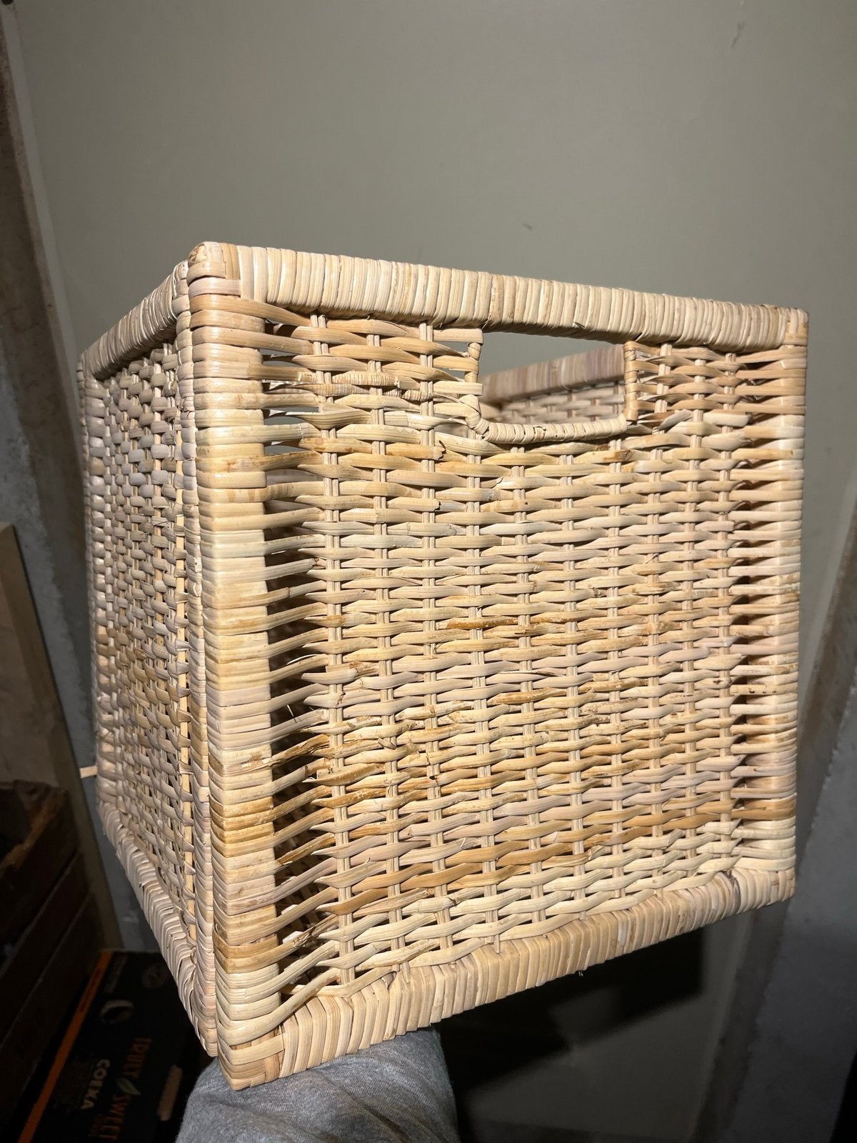 Nieuwe Opbergmanden Ikea Branas 3 stuks, Gevlochten, Mand, Rond, Nieuw