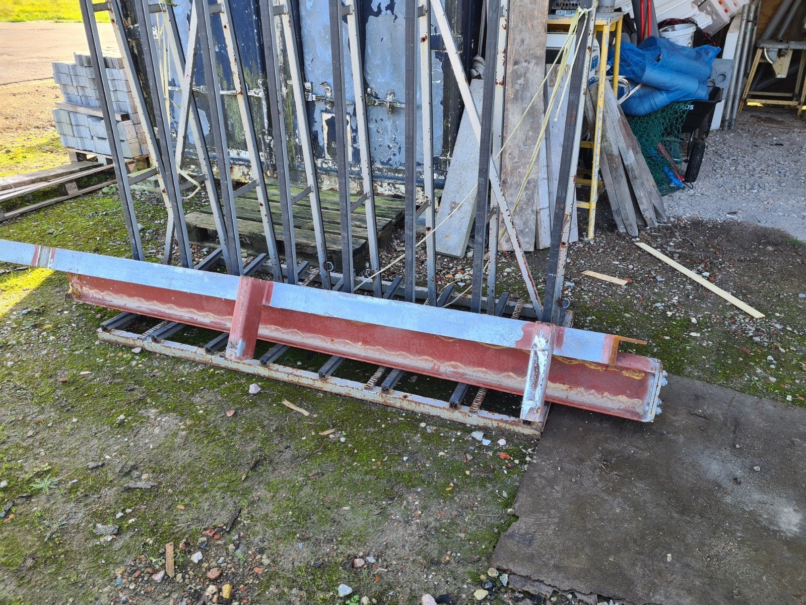 Hoekijzer en H-balkje - Diverse metalen profielen, Doe-het-zelf en Verbouw, Ophalen, Gebruikt, IJzer