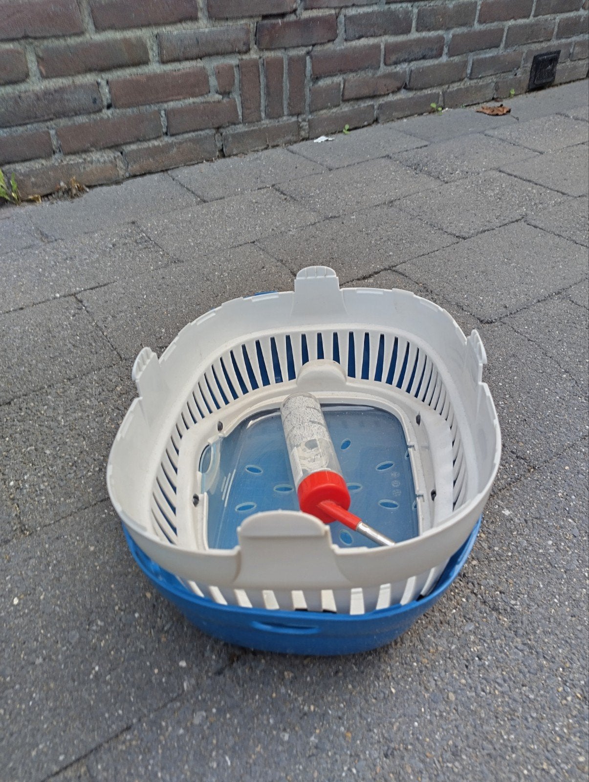 Binnenkooi en reiskooi voor konijn, Gebruikt, Konijn, Reiskooi of Transportbox, 75 tot 110 cm