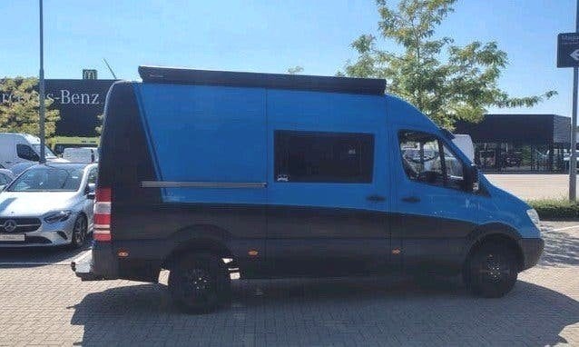 MERCEDES SPRINTER AUT.313CDI EURO5 OFFGRID dealer OH 4x4look, Chemisch toilet, Buscamper of Camperbus, Mercedes-Benz, Particulier