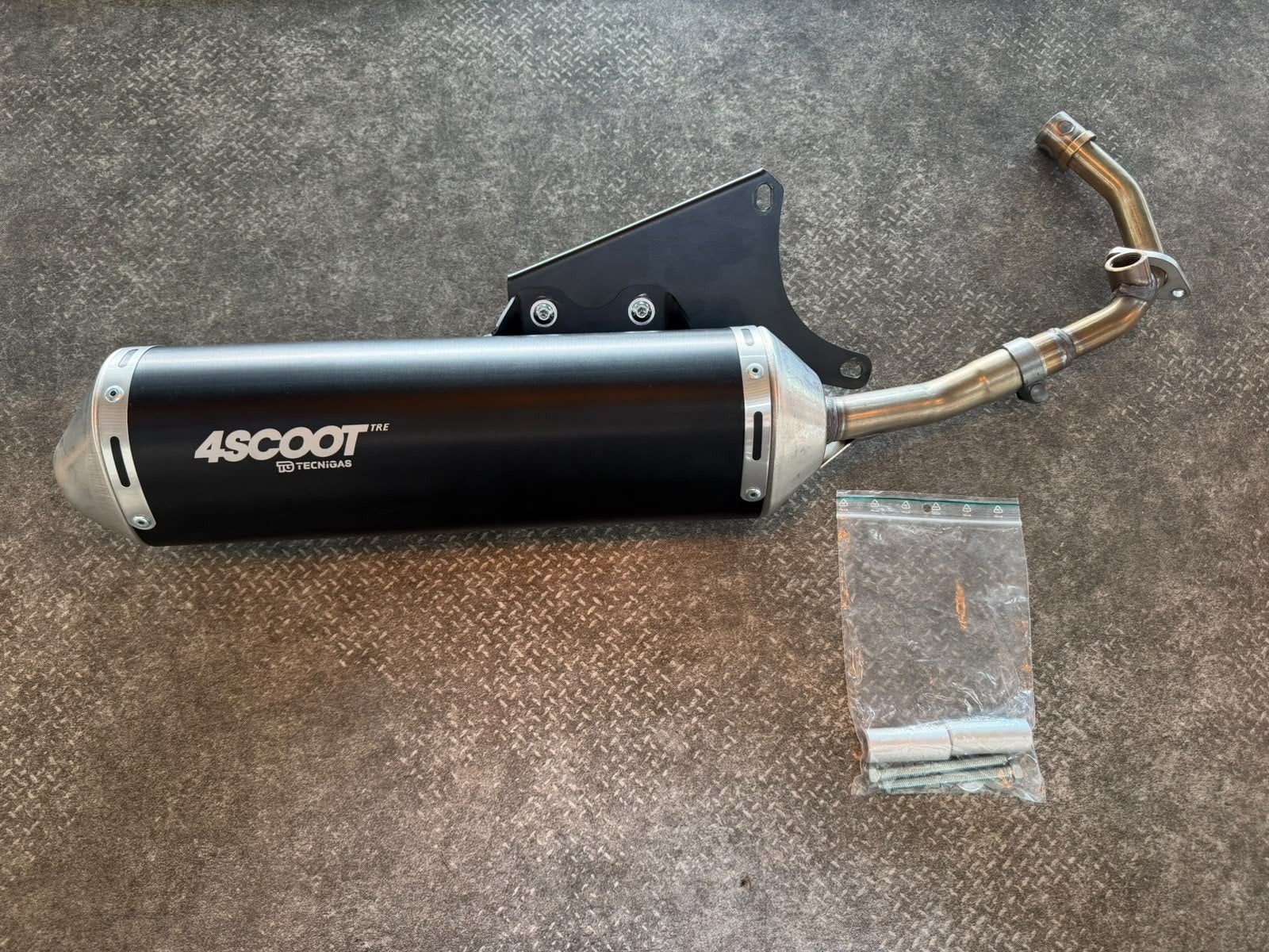 PIAGGIO ZIP / VESPA uitlaat 4scoot technigas IGET E4/E5, Ophalen of Verzenden, Nieuw