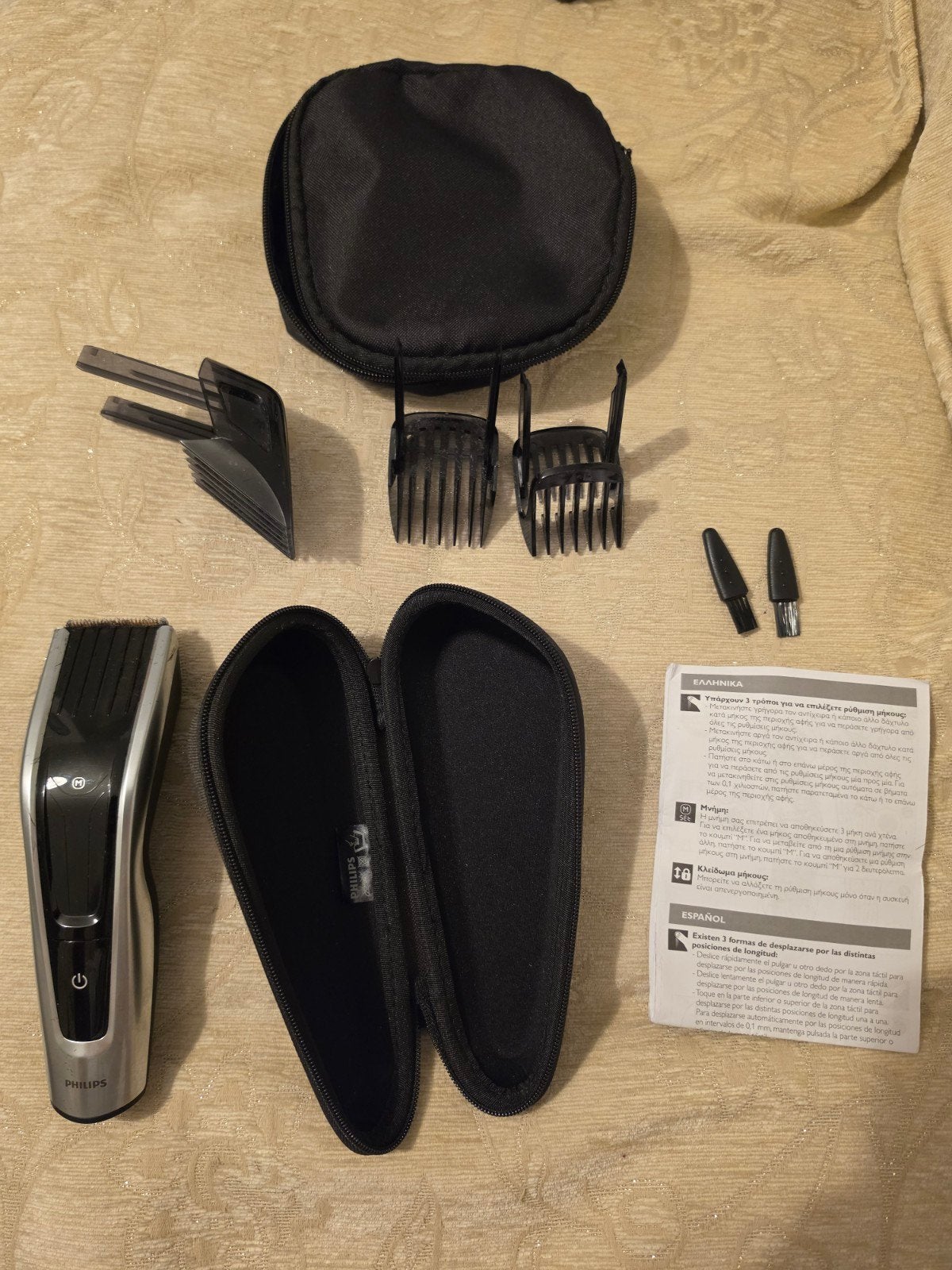 Philips HC9450 Baard- en Haartrimmer - Zo goed als nieuw, Ophalen of Verzenden, Zo goed als nieuw, Scheren en Epileren