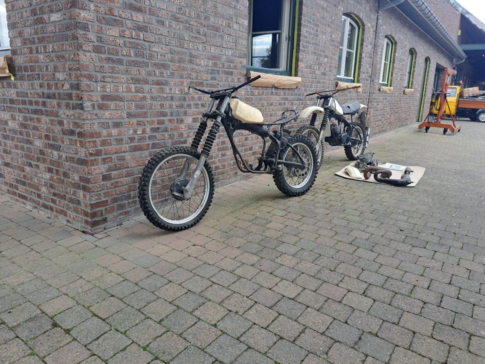 Yamaha YZ125cc Crossmotor - Te restaureren, Ophalen, Gebruikt
