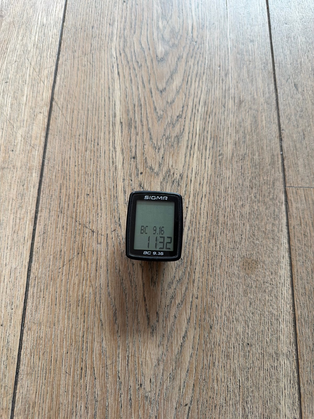 Sigma BC 9.16 Fietscomputer, Ophalen of Verzenden, Snelheidssensor, Gebruikt
