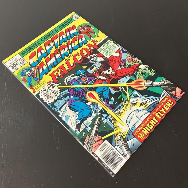 Captain America Vol.1 #213 (1977) VF/NM (9.0), Boeken, Strips | Comics, Zo goed als nieuw, Eén comic, Amerika, Ophalen of Verzenden