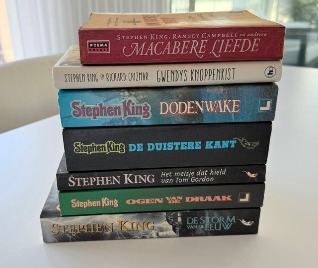 Stephen King boeken 1e druk, Ophalen of Verzenden, Zo goed als nieuw, Stephen King, Amerika