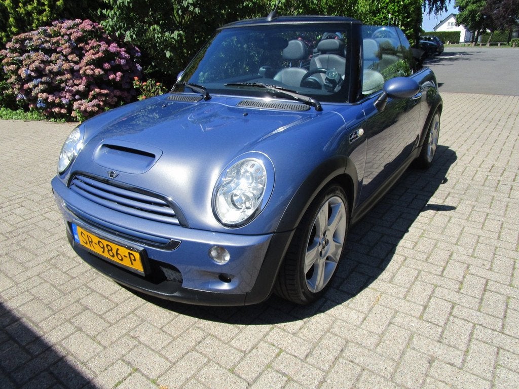 Mini Cabrio 1.6 Cooper S Chili AUTOMAAT 96835KM, Auto's, Gebruikt, Zwart, 4 cilinders, Cabriolet
