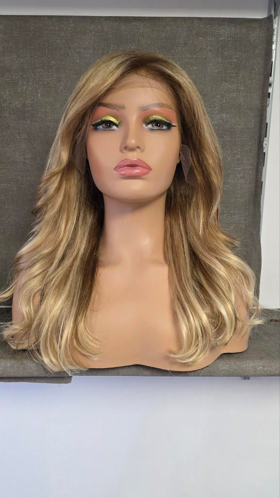 Lace wig echt haar, Ophalen of Verzenden, Nieuw