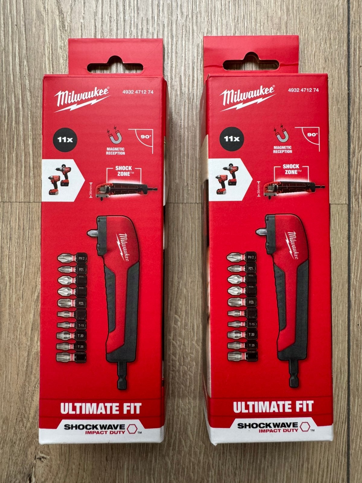 Nieuw milwaukee haakse schroef 2 stuks 25€, Doe-het-zelf en Verbouw, Gereedschap | Boormachines, Ophalen of Verzenden, Nieuw, Boor- en Schroefmachine