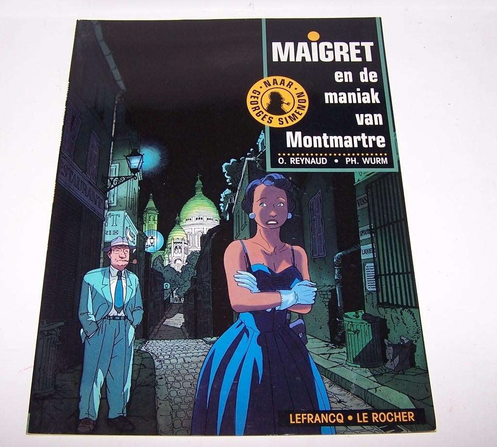 Maigret en de maniak van Montmartre. 1e dr. 1993. Nwst., Simenon, Eén stripboek, Nieuw, Ophalen of Verzenden