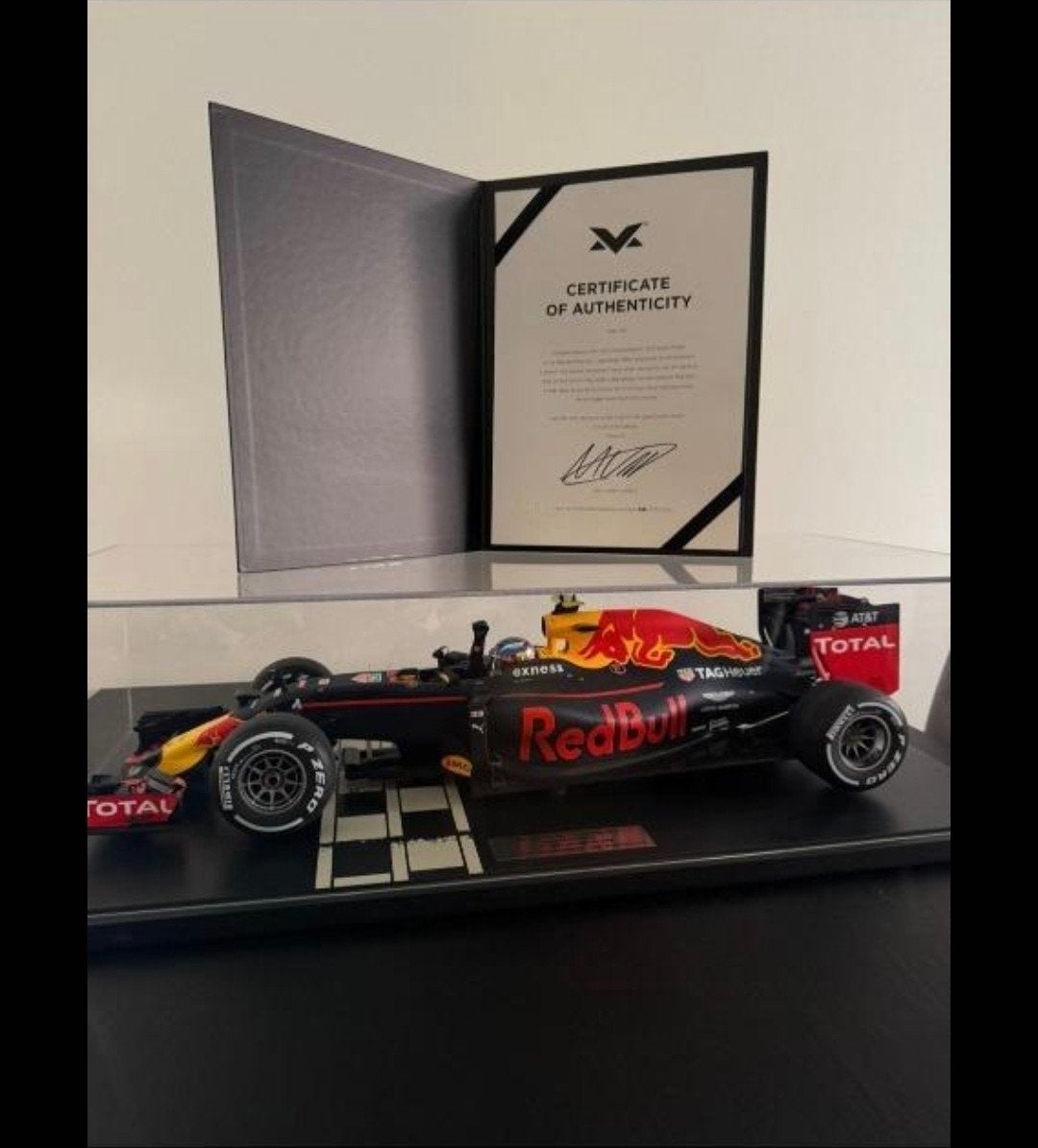 Max verstappen 1:8 2016 spanje, Ophalen of Verzenden, Zo goed als nieuw, Formule 1