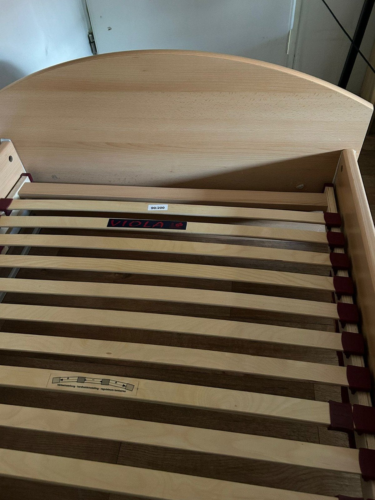 Te koop eenpersoons bed, Ophalen, Eenpersoons, 90 cm