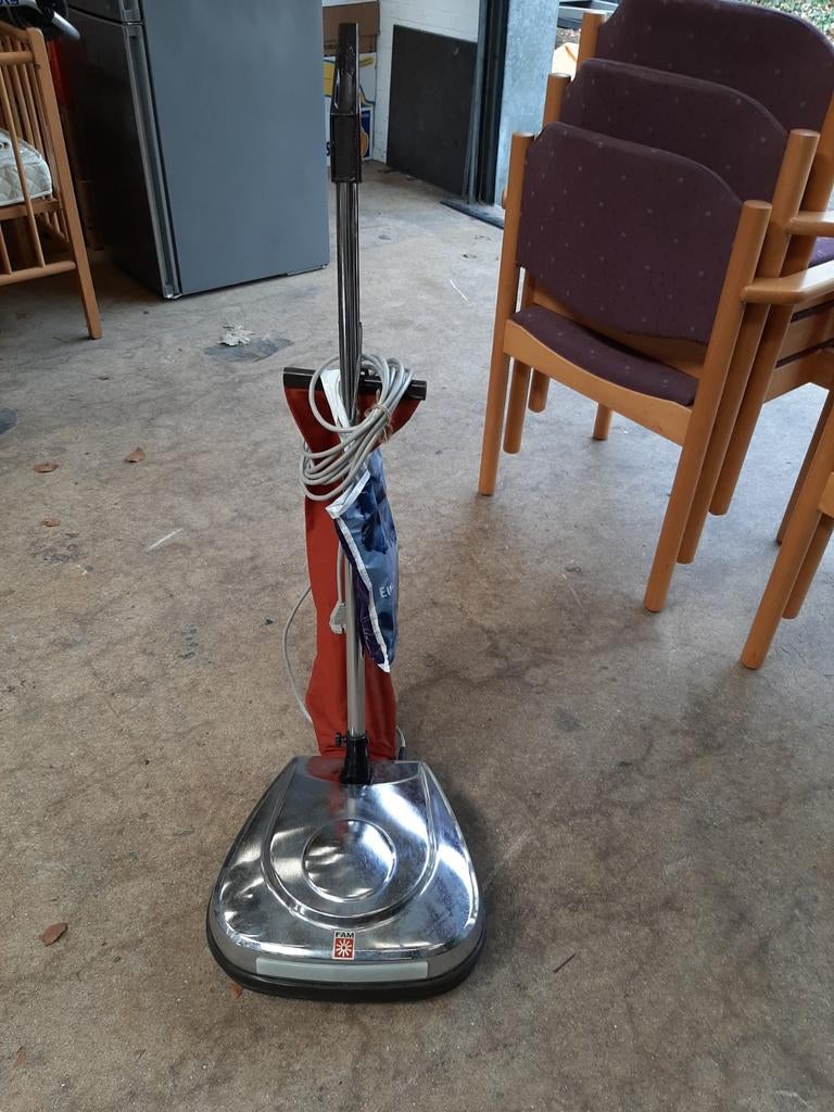 Vintage FAM Vloerpoetsmachine / Stofzuiger, Ophalen, Gebruikt, Overige typen