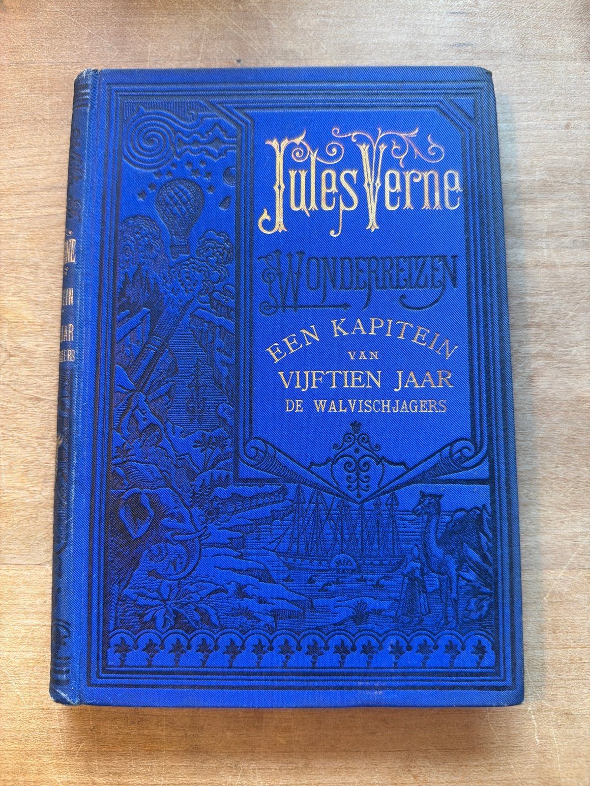 Jules Verne - Een Kapitein van Vijftien Jaar (1907), Boeken, Ophalen of Verzenden, Gelezen, Nederland
