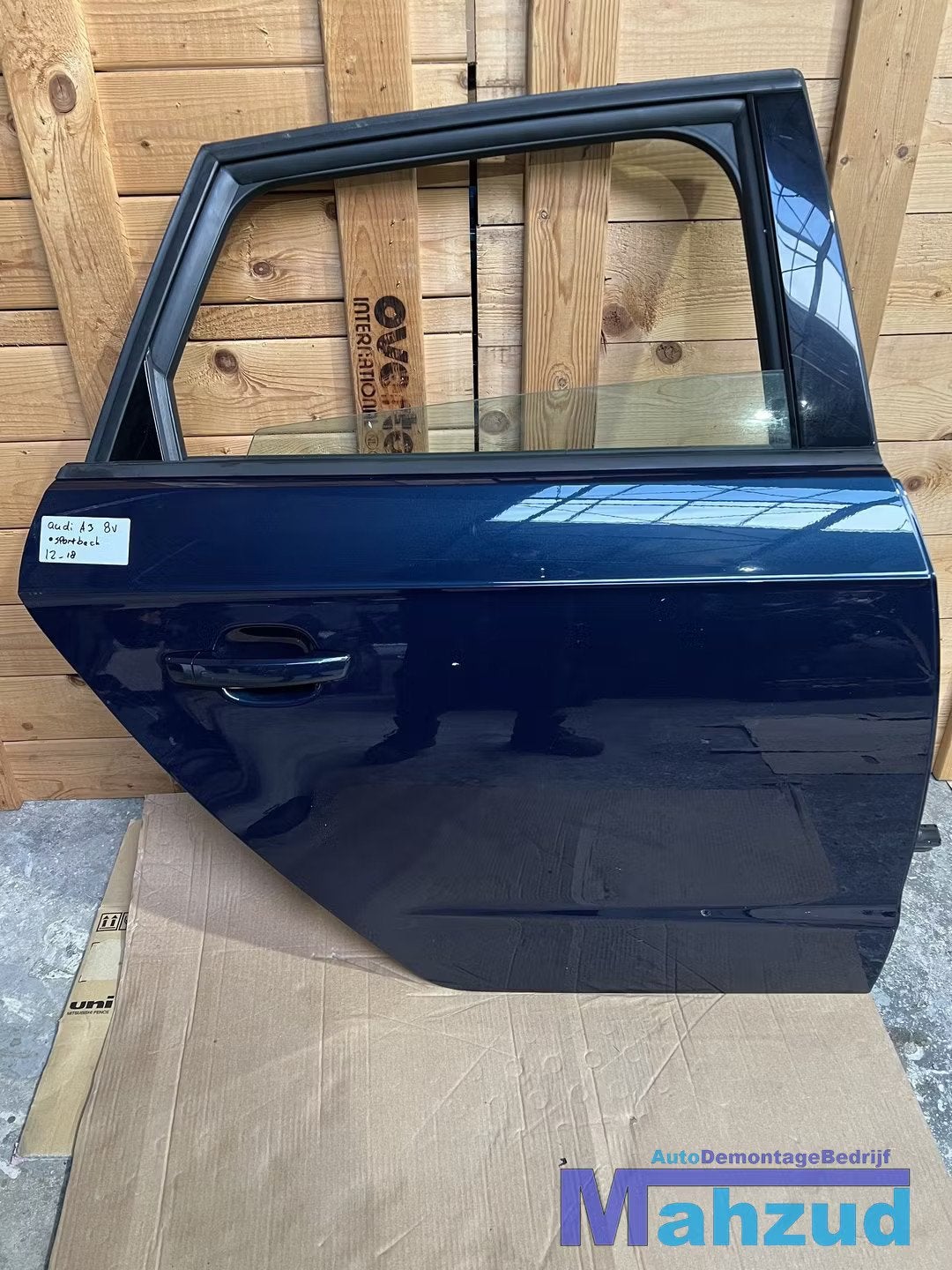 AUDI A3 8V sportback Groen blauw rechts achter deur 2012-201, Gebruikt, Deur, AUDI AG, Kundenbetreuung@audi.de