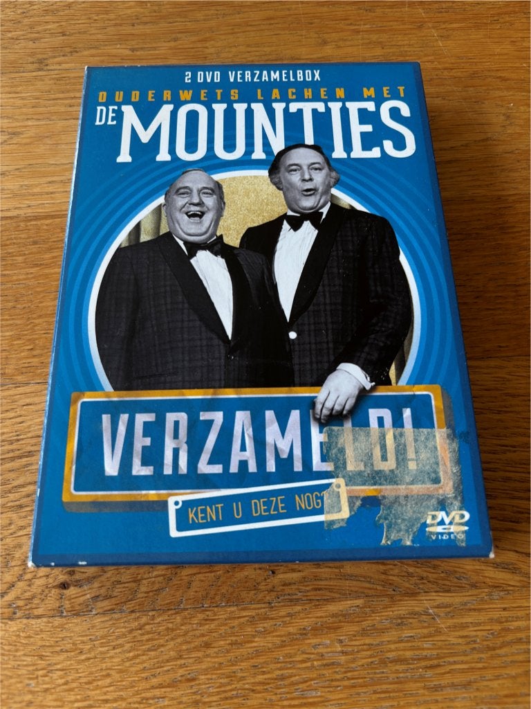 Dvd's De Mounties - Ouderwets Lachen met de Mounties, Cd's en Dvd's, Dvd's | Cabaret en Sketches, Gebruikt, Alle leeftijden, Tv-programma of Sketches
