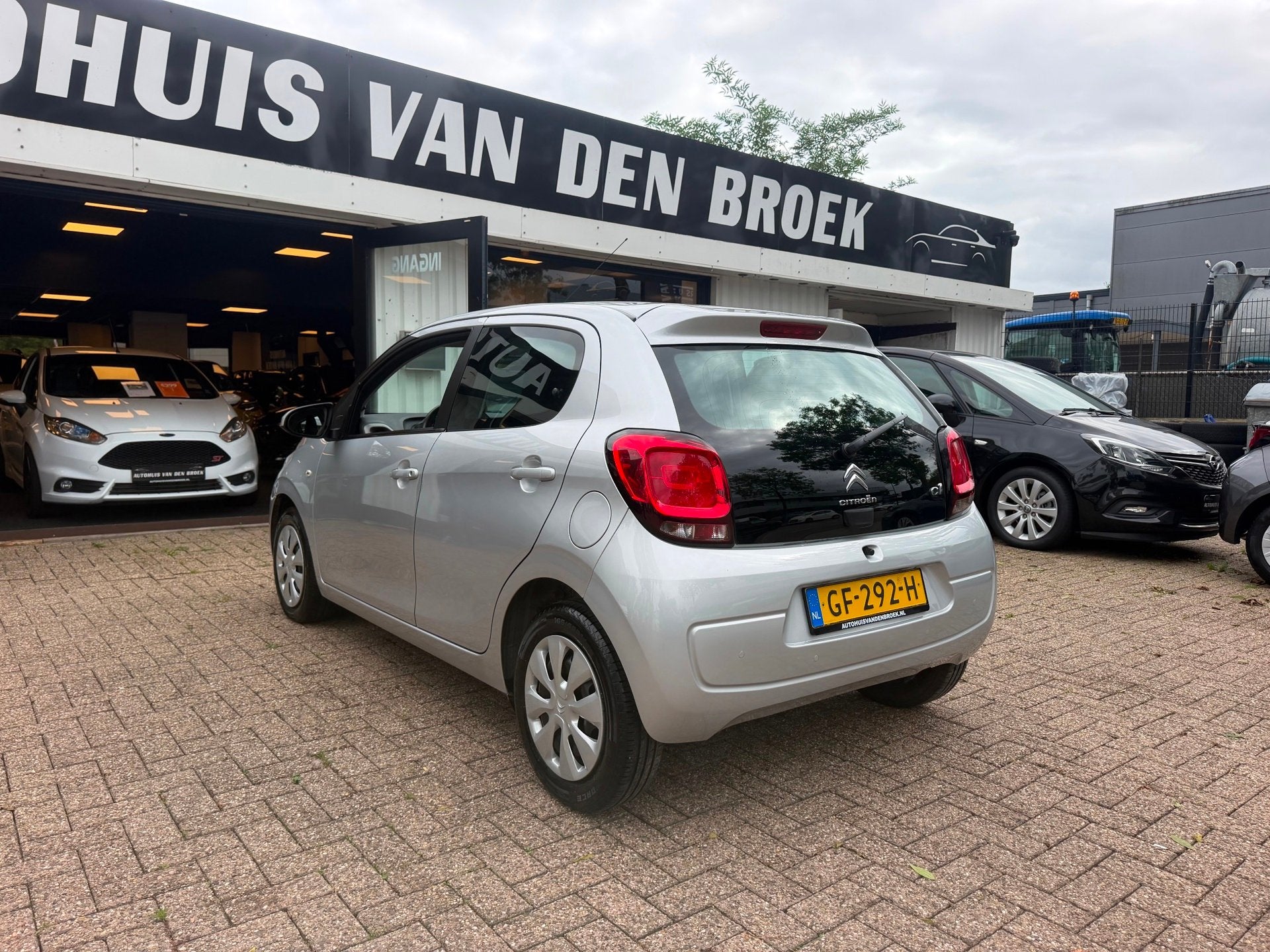 Citroen C1 1.0 e-VTi NL Auto|Nap|5Deurs|Airco|Led|Bluetooth|, Auto's, Voorwielaandrijving, Euro 5, Stof, Gebruikt