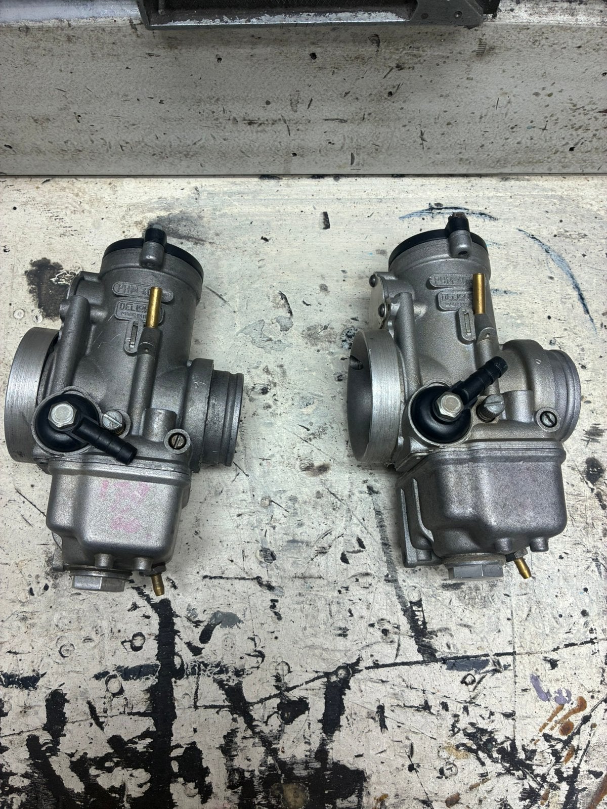 2 stuks PHM 40 mm Dellorto carburateurs., Ophalen