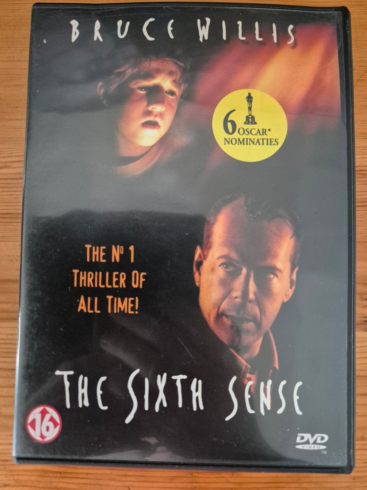 The Sixth Sense (DVD) - Bruce Willis, Cd's en Dvd's, Psychologische thriller, Vanaf 16 jaar, Breedbeeld, Ophalen of Verzenden