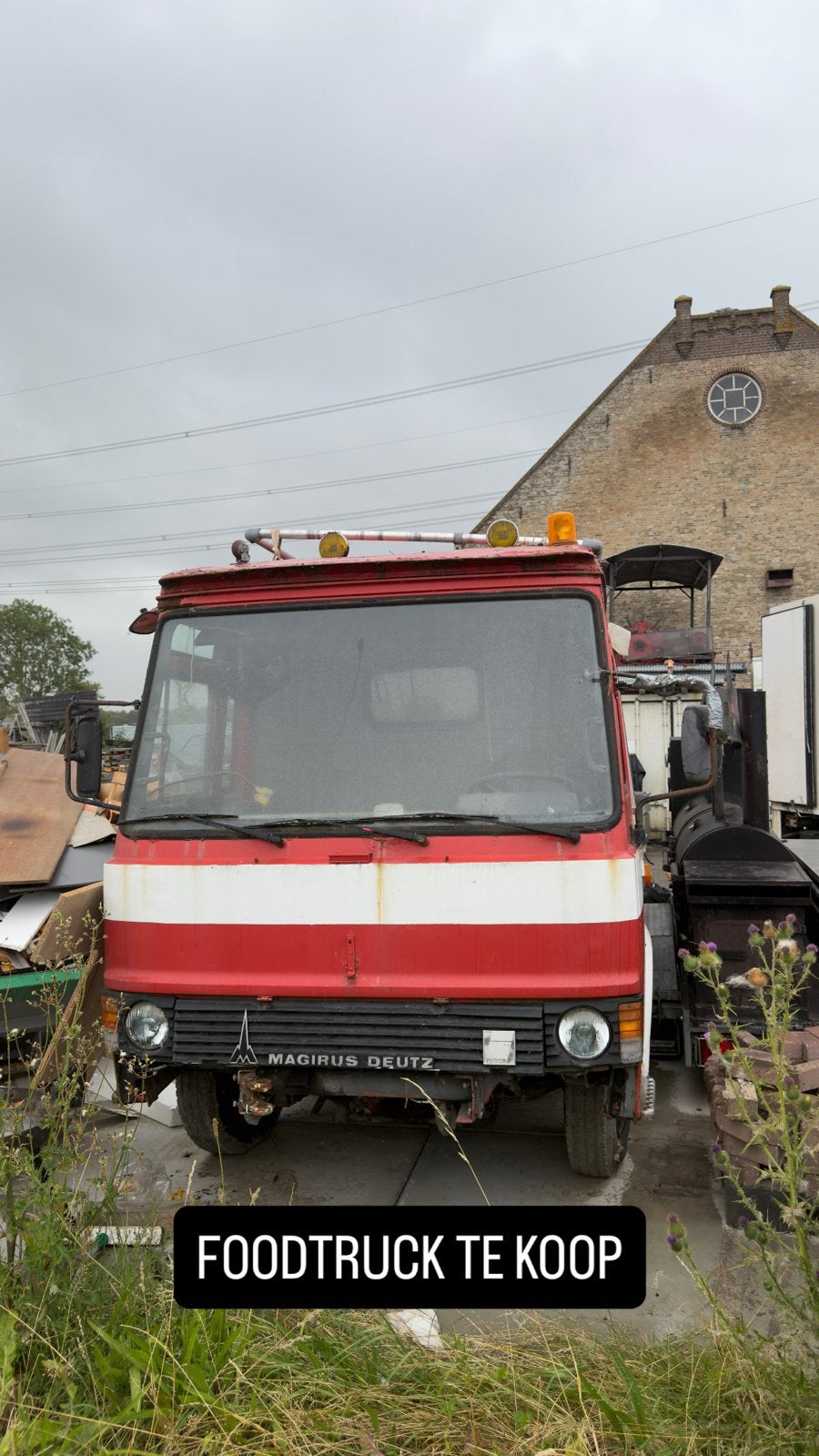 Foodtruck Te Koop - Opknapper, Auto's, Vrachtwagens, Particulier, Overige merken, Diesel, Ophalen