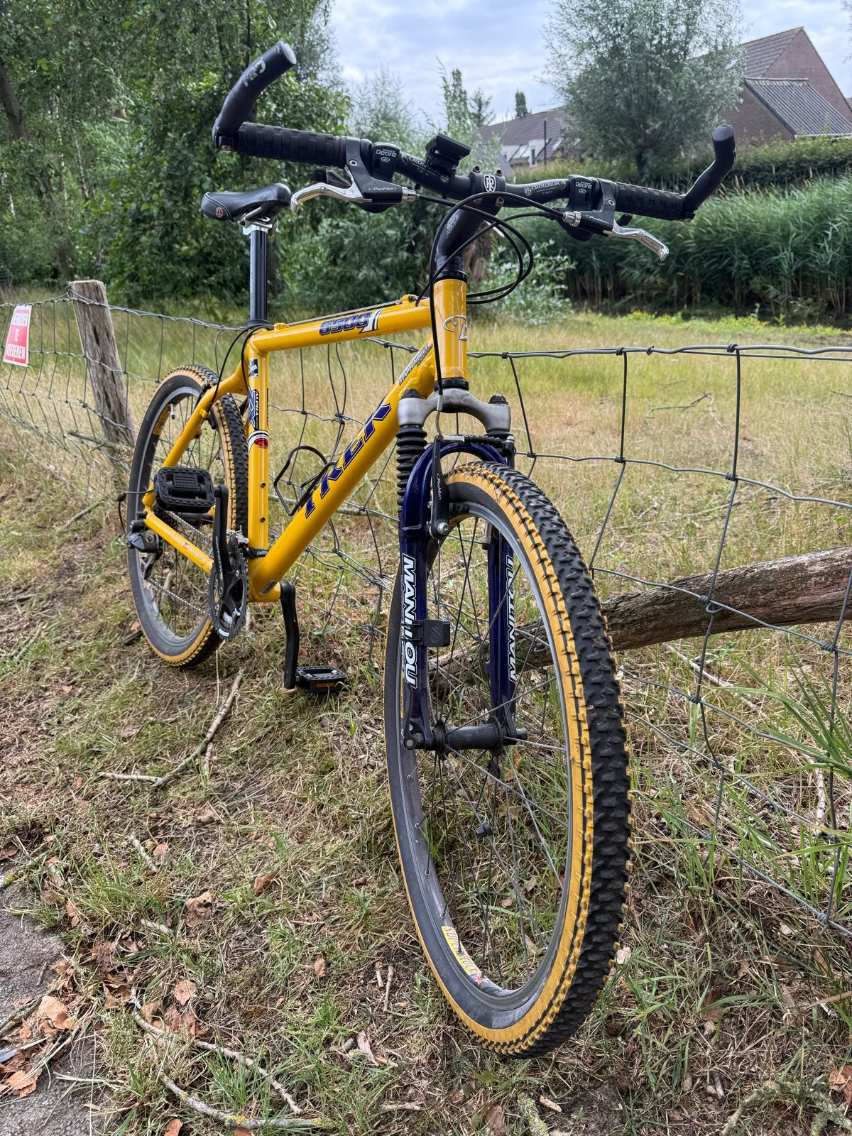 Trek 6500 Mountainbike - Geel, 19.5 inch frame, Gebruikt, Hardtail, 49 tot 53 cm, Ophalen of Verzenden