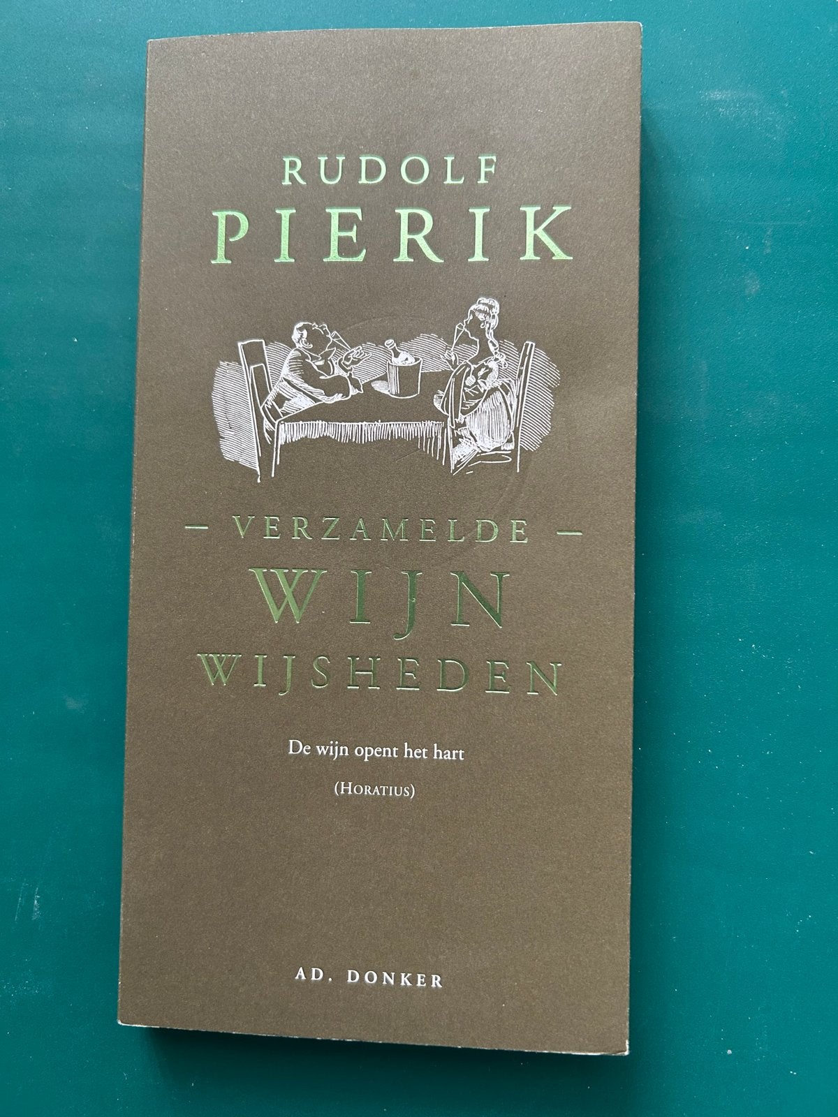 Verzameld Wijsheid: Rudolf Pierik's Wijnwijsheden, Boeken, Ophalen of Verzenden, Zo goed als nieuw, Nederland