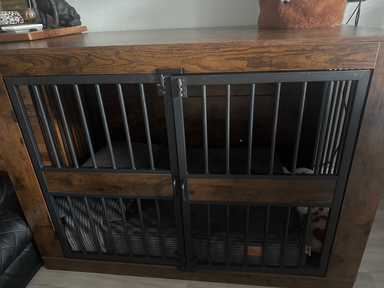 Nieuw honden bench meubel 120, Dieren en Toebehoren, Ophalen, Nieuw