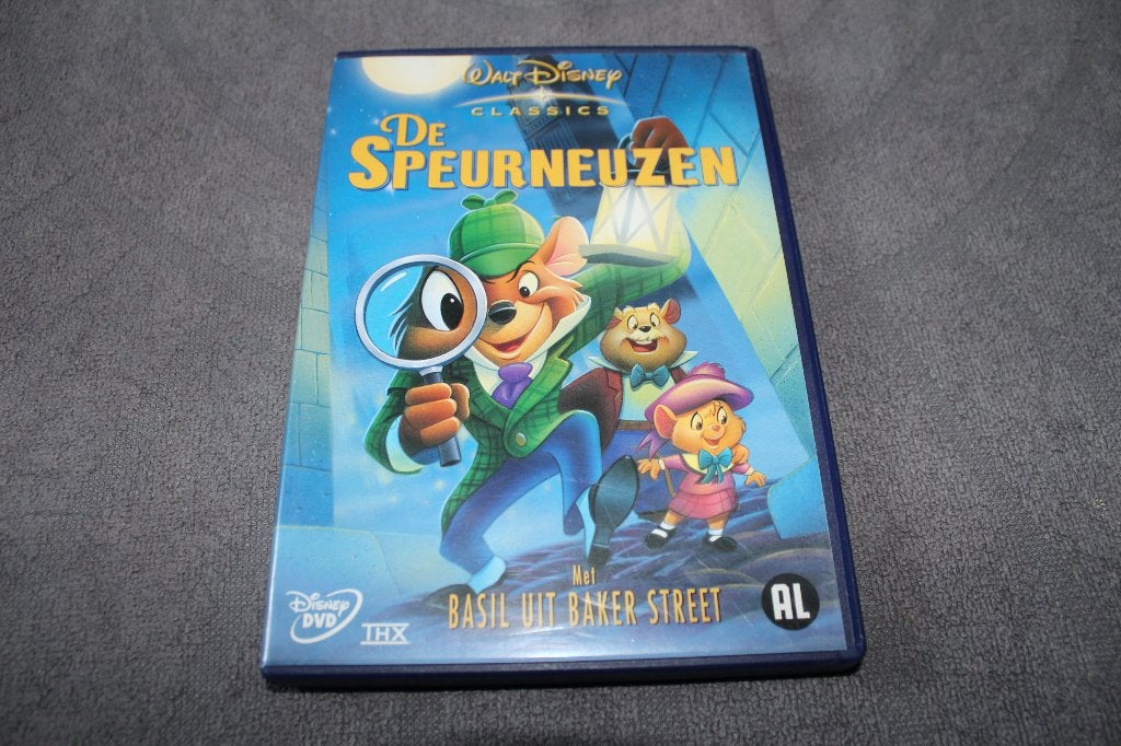 DVD De Speurneuzen, Gebruikt, Tekenfilm, Nederlands, Ophalen of Verzenden