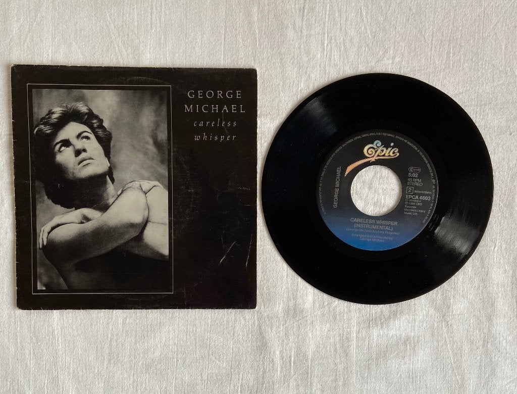 george michael - careless whisper, Cd's en Dvd's, Vinyl Singles, 7 inch, Ophalen of Verzenden, Zo goed als nieuw, Pop