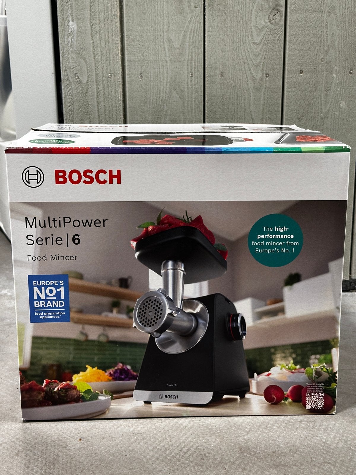 Bosch MFWS650B Vleesmolen - MultiPower - 2100 W, Witgoed en Apparatuur, Ophalen, Nieuw, 3 snelheden of meer