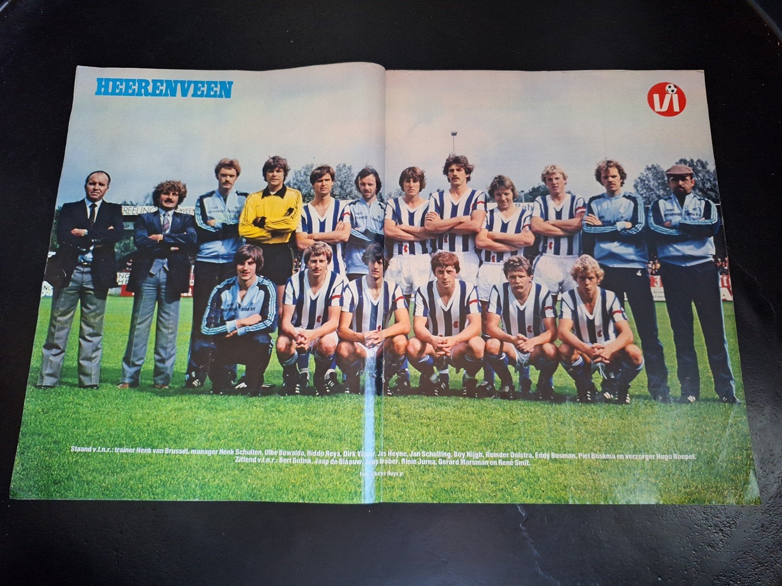 Unieke verzameling elftalposters SC Heerenveen (24x), Ophalen of Verzenden, Zo goed als nieuw, Overige binnenlandse clubs, Poster, Plaatje of Sticker
