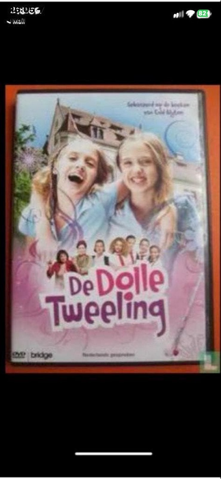 De Dolle Tweeling 1 & 2 DVD Boxset - 2 Speelfilms, Gebruikt, Verzamelbox, Alle leeftijden, Familie