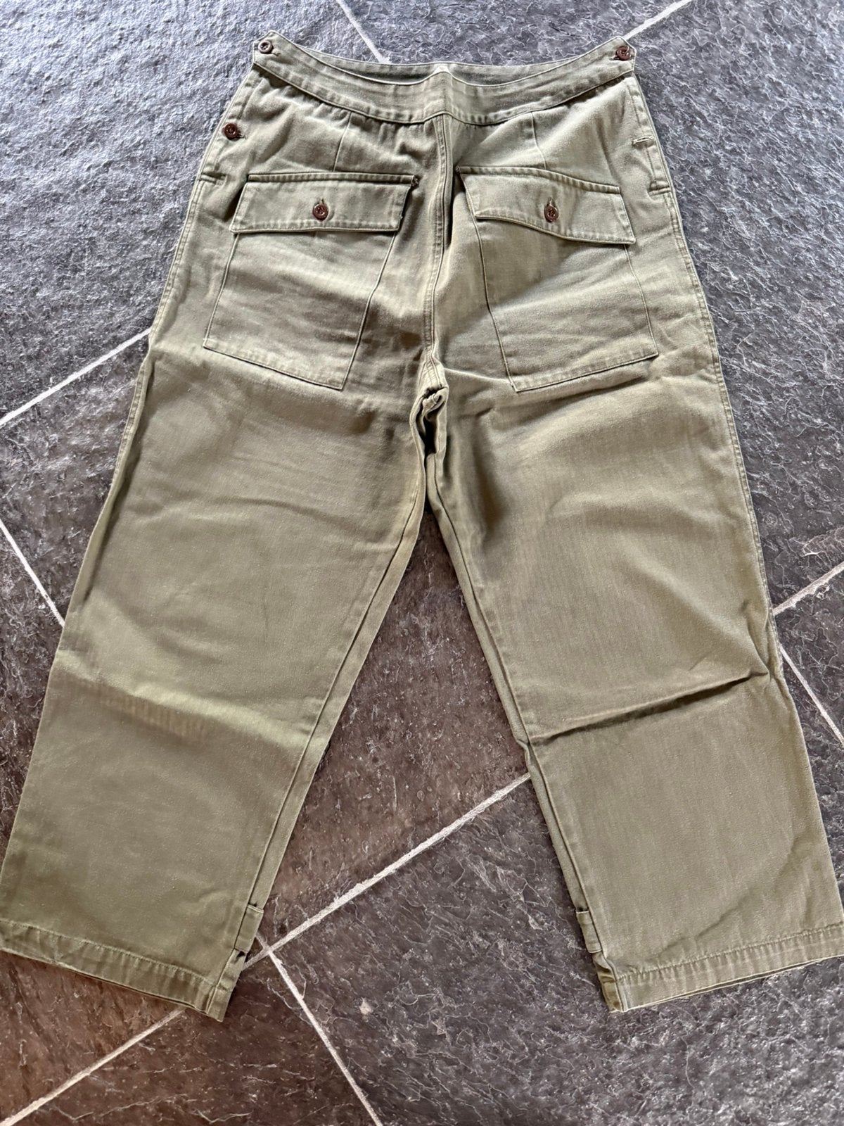 HBT trousers women ww2, maat 40, Ophalen of Verzenden, Overige soorten, Amerika, Kleding of Schoenen