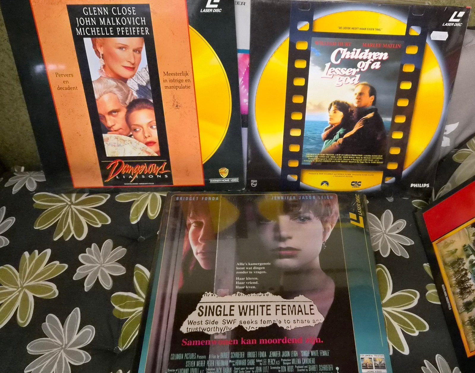 3x Laserdisc "gesealed", Engels, Alle leeftijden, Nederlands, Overige genres