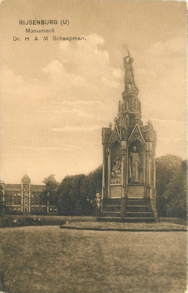 388-360-047 Driebergen-Rijsenburg Monument Dr Schaepman, Verzenden, Voor 1920, Utrecht