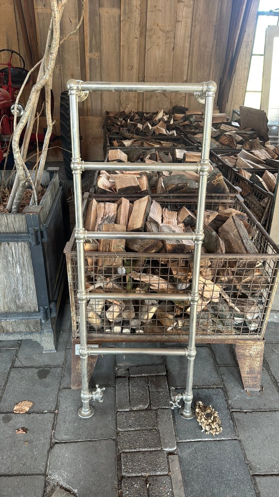 Antique warmte rekken, Ophalen, Zo goed als nieuw, Overige kleuren, Handdoekenrek