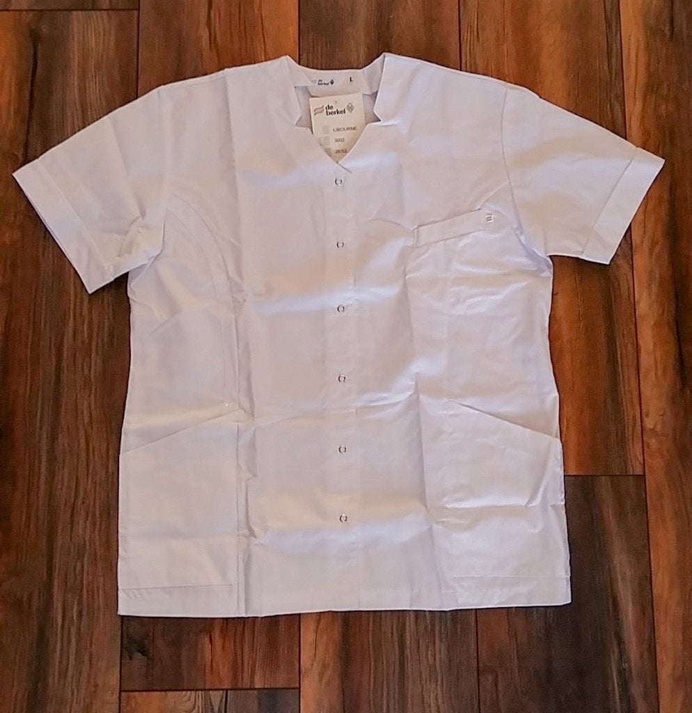 Witte medisch uniform jasje, broeken en jurk., Kleding | Dames, DE BERKEL, Ophalen of Verzenden, Zo goed als nieuw