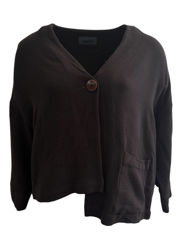 Oska vest M, Bruin, Maat 46/48 (XL) of groter, Ophalen of Verzenden, Zo goed als nieuw