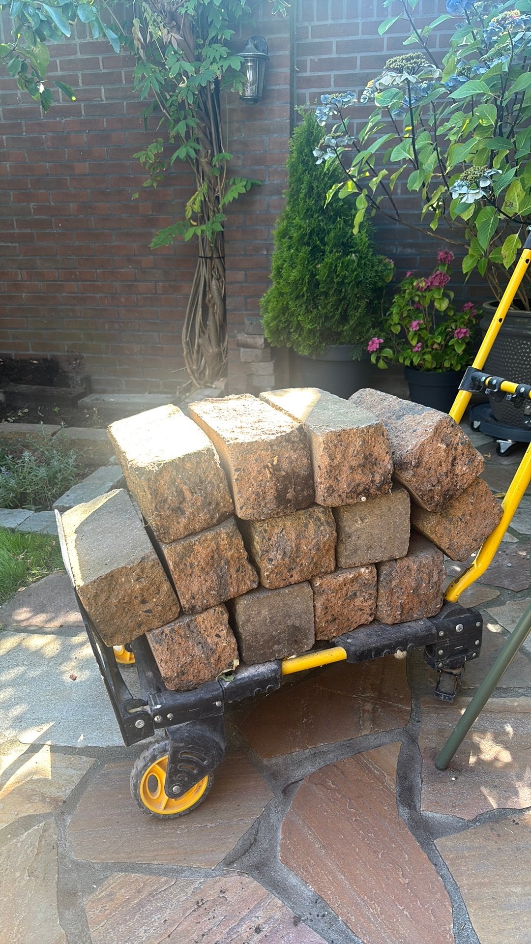 Border stenen, Ophalen, Zo goed als nieuw, Minder dan 100 cm, Minder dan 25 cm