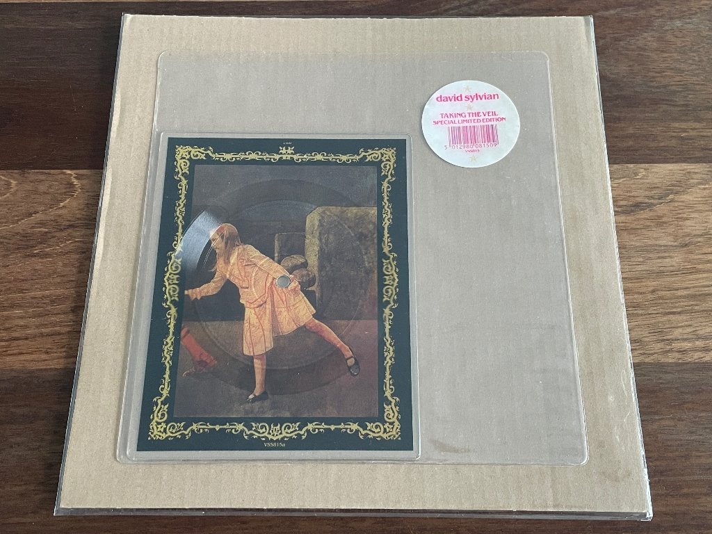 Vinyl Single David Sylvian Taking The Veil SHAPEDPICTUREDISC, Gebruikt, Picture disc, 7 inch, Ophalen of Verzenden