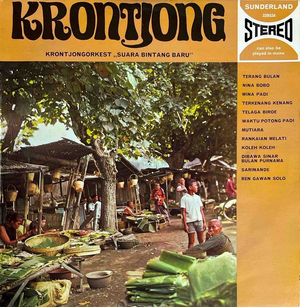 Suara Bintang Baru - Krontjong - Sunderland / Dutch, Inclusief binnenhoes, Ophalen of Verzenden, Gebruikt, 12 inch