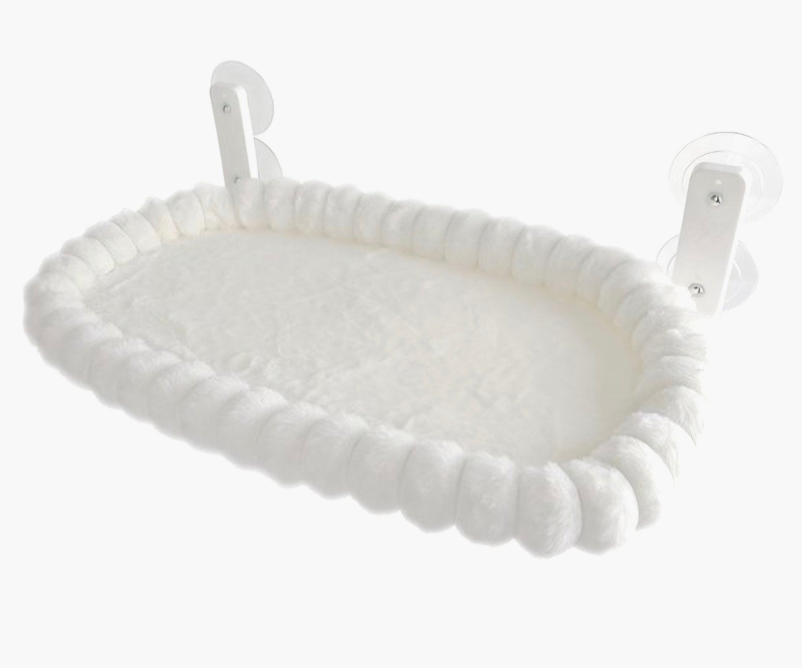 Kattenbed, metalen frame met vierzijdige kussens voor raam, Ophalen of Verzenden, Zo goed als nieuw