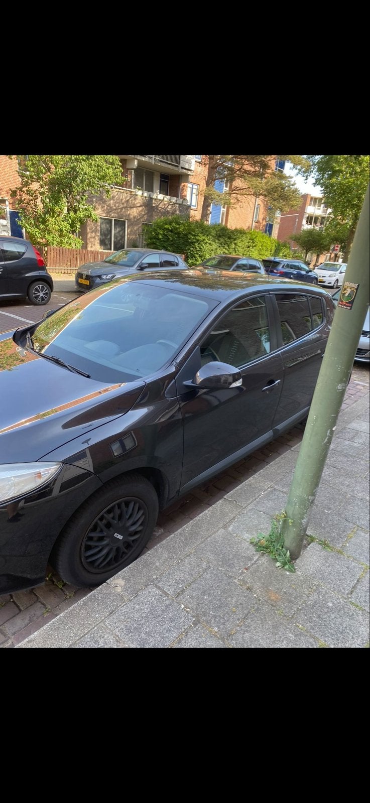 Renault Mégane 1.6 16V 74KW HB 2009 Zwart, Auto's, Renault, Voorwielaandrijving, 15 km/l, 4 cilinders, 100 pk