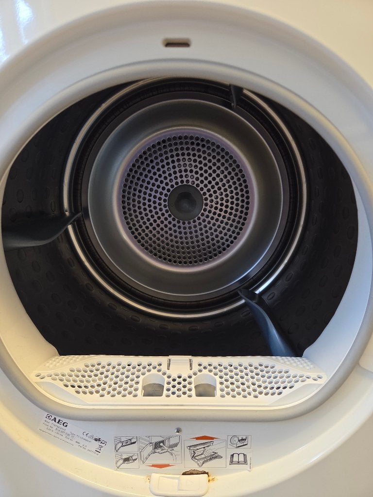 warmtepompdroger - AEG - 8kg - A++, Witgoed en Apparatuur, 8 tot 10 kg, Refurbished, Condens, Ophalen