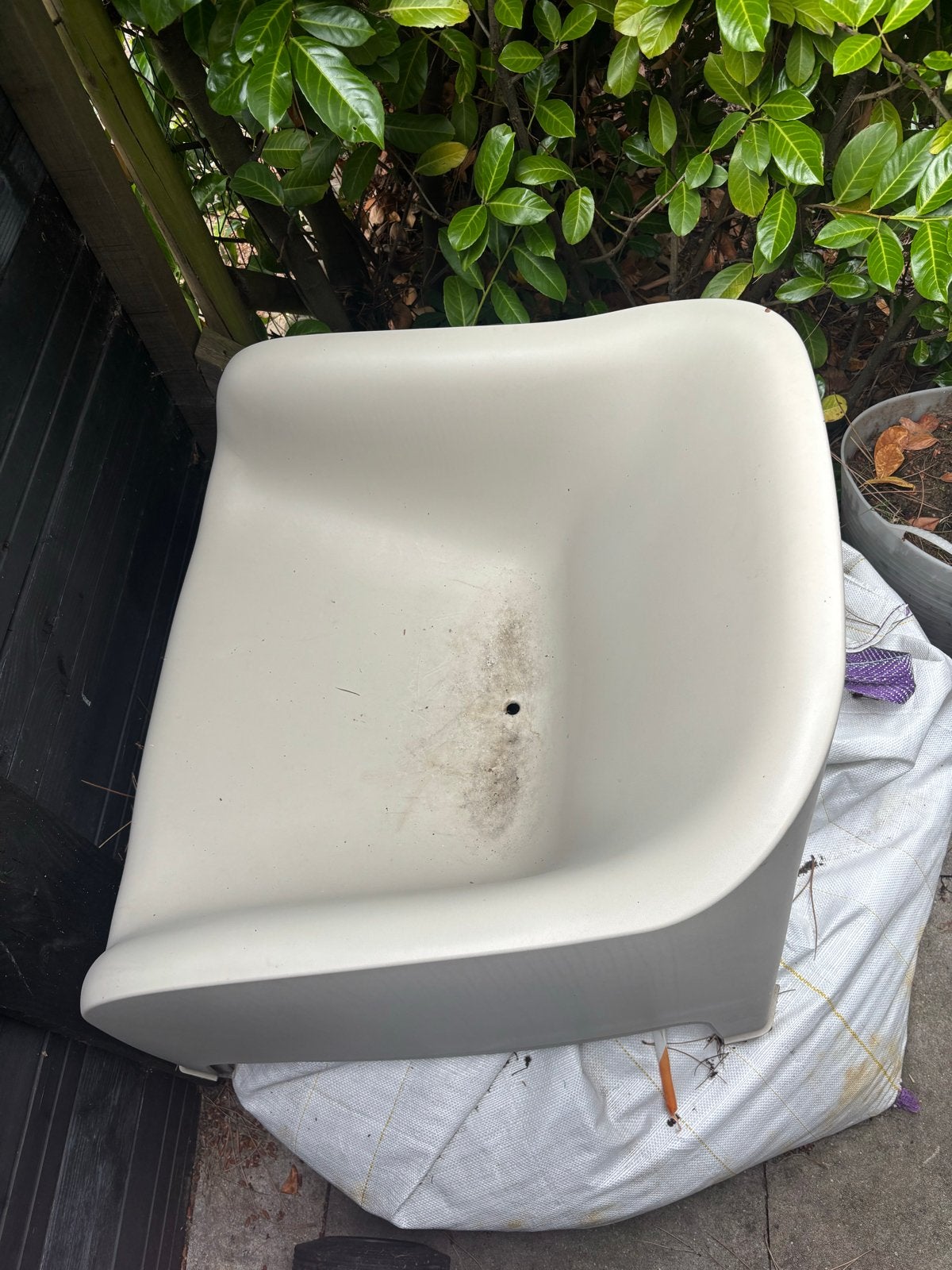 IKEA SKARPÖ Tuinstoel - Beige 2x, Tuin en Terras, Ophalen, Nieuw, Kunststof