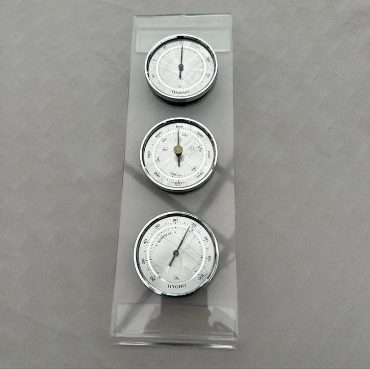 Weerstation met Barometer, Thermometer en Hygrometer, Audio, Tv en Foto, Ophalen of Verzenden, Gebruikt, Weerstation