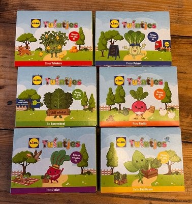 Lidl tuintjes - NIEUW (x6 = complete set), Verzamelen, Lidl, Ophalen of Verzenden