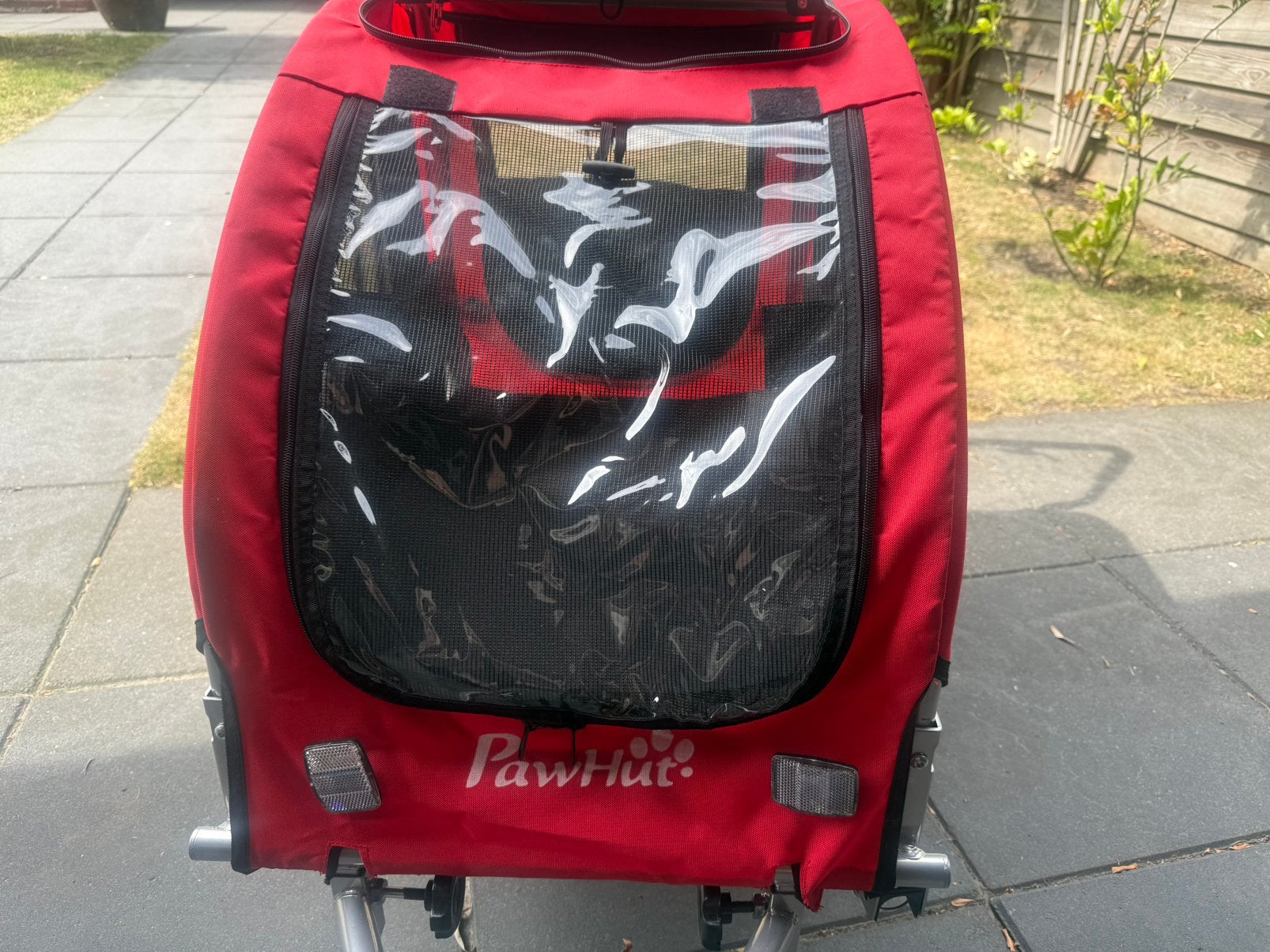 Een bijna nieuwe fietskar/buggy voor je hond(en), Ophalen, Zo goed als nieuw