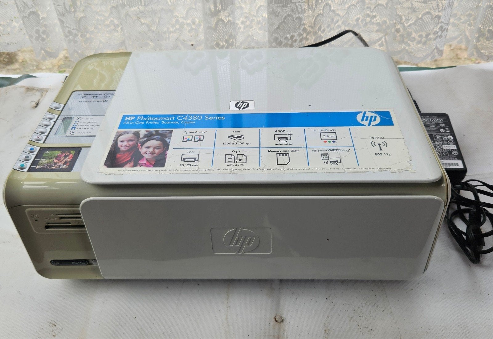 HP Photosmart C4380 All-in-One Printer, Computers en Software, Ophalen, Gebruikt, Inkjetprinter, All-in-one
