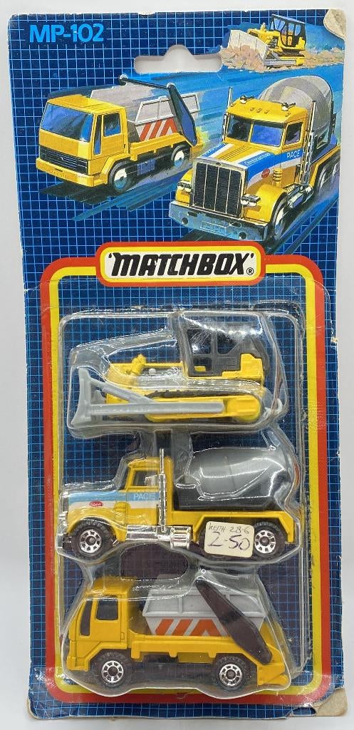 Matchbox MP-102 Construction set, Ophalen of Verzenden, Zo goed als nieuw, Bus of Vrachtwagen